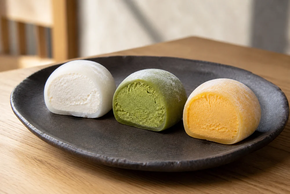 Mochi glacé